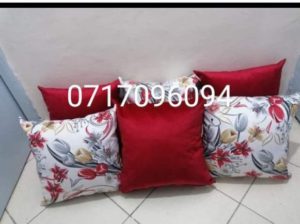 curtains and throw pillows for sale